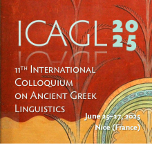11th International Colloquium on Ancient Greek Linguistics, Nice, June 25–27, 2025